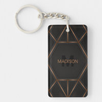 Black Gold Luxury Modern Minimal Abstrakt