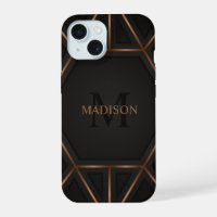 Black Gold Luxury Moderne Minimal Abstrait