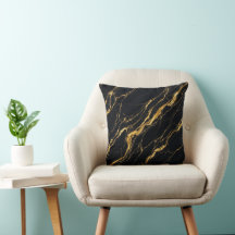 Black Gold Marble Luxury Elegant Modern Style
