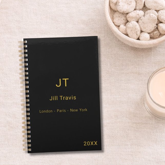 Black gold modern minimalst luxury 2026 planer (Von Creator hochgeladen)