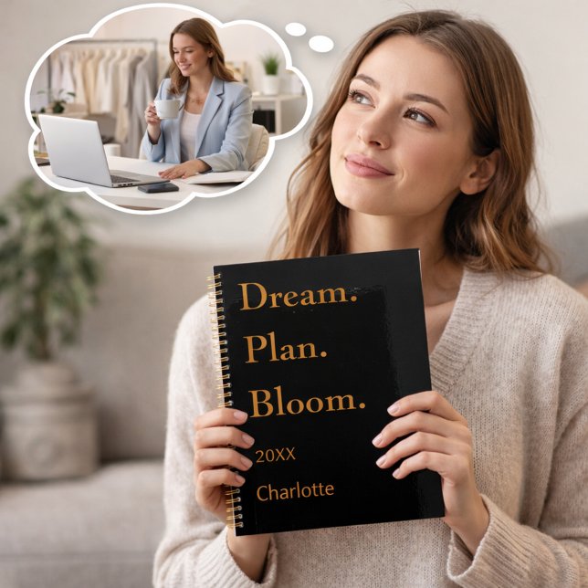 Black gold motivational quote 2026 planer (Von Creator hochgeladen)