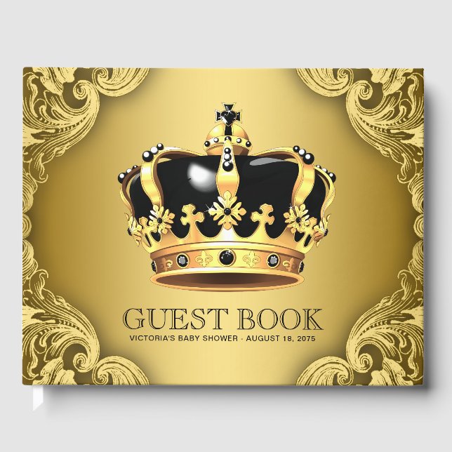 Black Gold Prince Baby Showroom - Gästebuch (Vorderseite)
