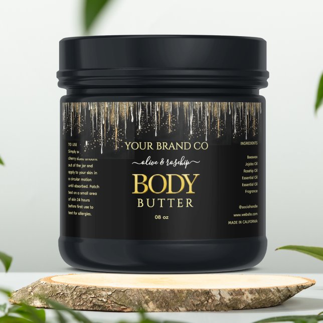 Black GOLD TROPFEN Body Butter (Von Creator hochgeladen)