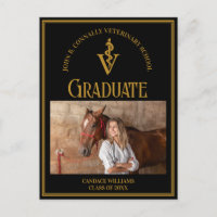 Black Gold Veterinary School Foto Abschluss