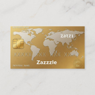 Black Gold Visitenkarten Visitenkarte