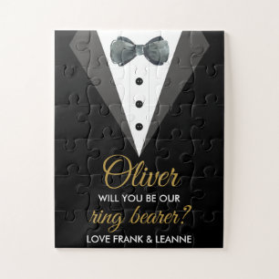 Black & Gold werden Sie unser Ringträger-Vorschla
