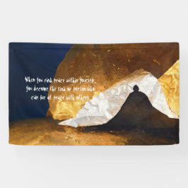 Black Gold Yoga Meditation Instructor Reiki Master Banner