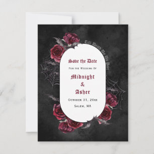 Black Gothic bis Tod machen uns Save the Date Teil