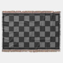 Black Grau White Buffalo Karo Style Chain Mail