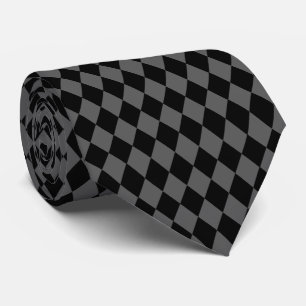 Black & Gray Diamonds Krawatte