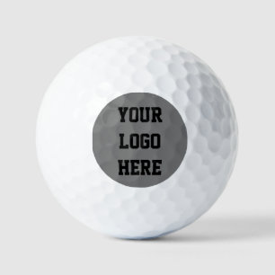 Black Gray Ihr Logo Modernes Unternehmen Golfball