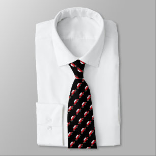Black Gray Red Car Salesman Auto Vehicle  Krawatte