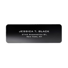 Black Gray Schlicht Elegante Moderne Moderne