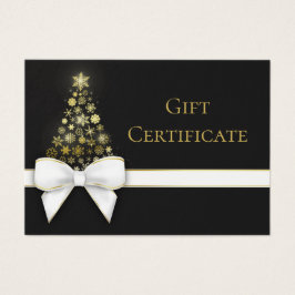 Black Gray Weihnachtsbaum Snowflakes Bow Geschenkk