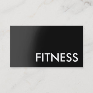 Black Gray White Beruflich Sport Business Card Visitenkarte