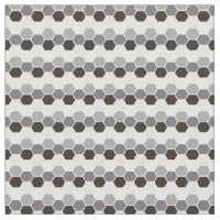 Black Gray White Geometric Hex Hexagram
