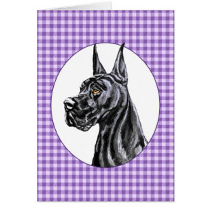 Black Great Dane Karo