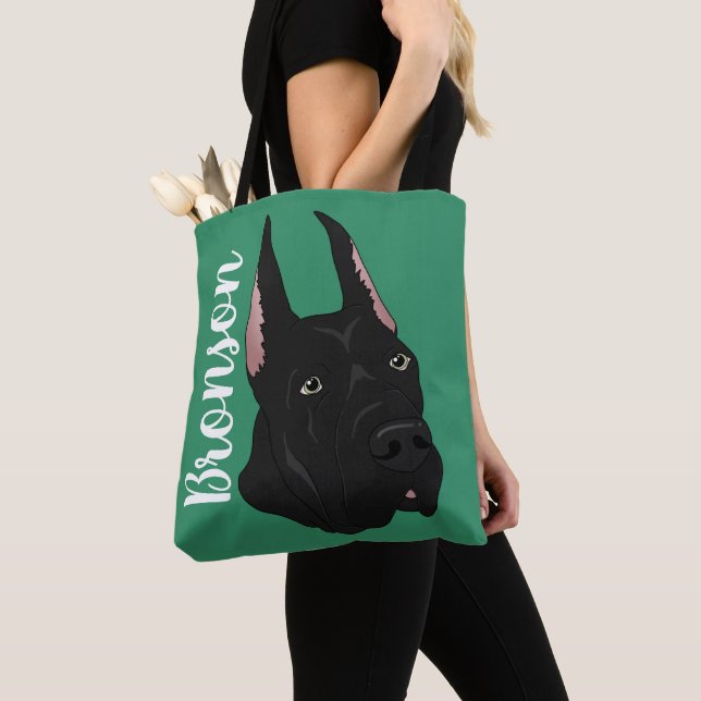 Black Great Dane Tasche (Von Nahem)