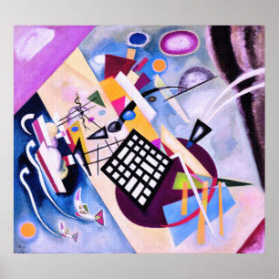 Black Grid - Kandinsky Poster