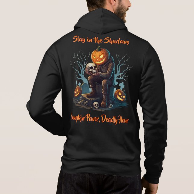 🖤 Black Halloween Kid Sweat 🎃 Hoodie (Rückseite)