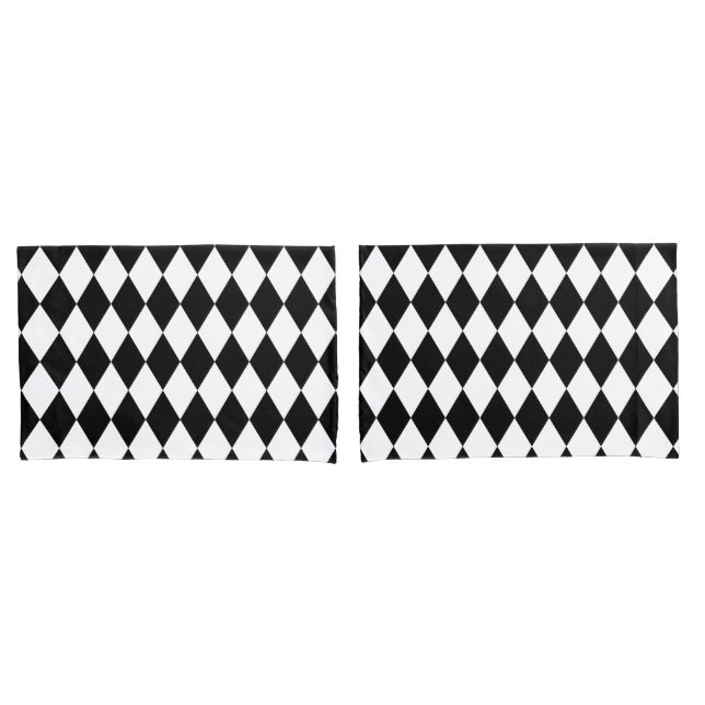 Black Harlequin Kissenbezug (Vorderseite-Set)
