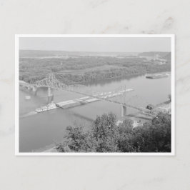 Black Hawk Bridge Postkarte