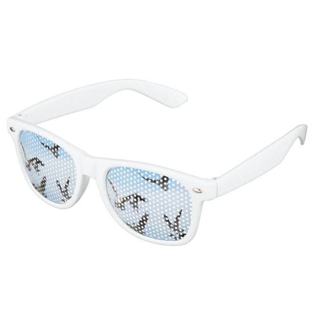 Black Headed Gulls Of The Bosphorus Art Partybrille (Schrägansicht)