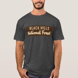 Black- Hillsstaatlicher Wald T-Shirt