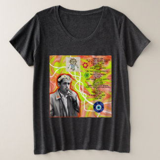 Black Hippie T-Shirt - Boho Peace Graphic Tee