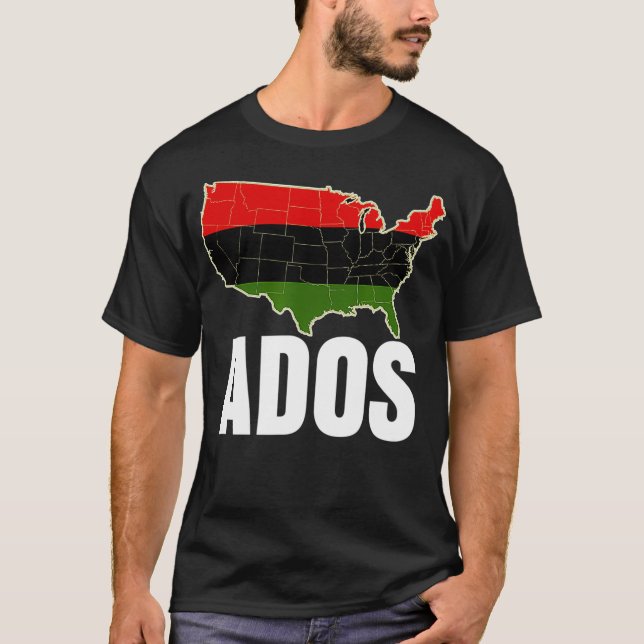 Black History ADOS  T-Shirt (Vorderseite)
