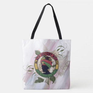 Black History Beautiful Floral Fashion Tasche