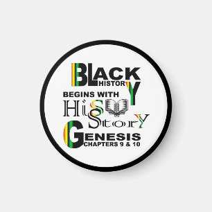 Black History beginnt w/hiShow© Magnet RndRBDR.