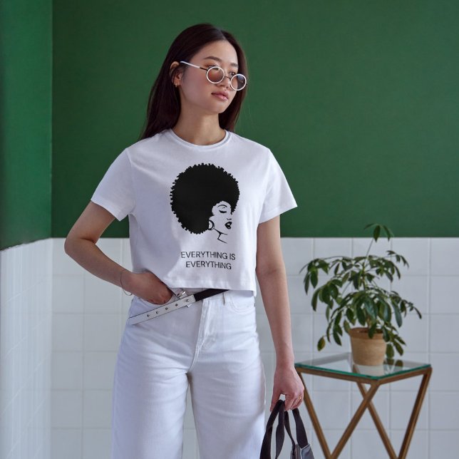 Black History Black Girl Graphic T - Shirt (Von Creator hochgeladen)