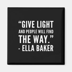 Black History - Ella Zivil Rights Baker African Am Magnet
