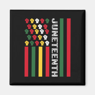 Black History Flag Afrikanischer Amerikaner seit 1 Magnet