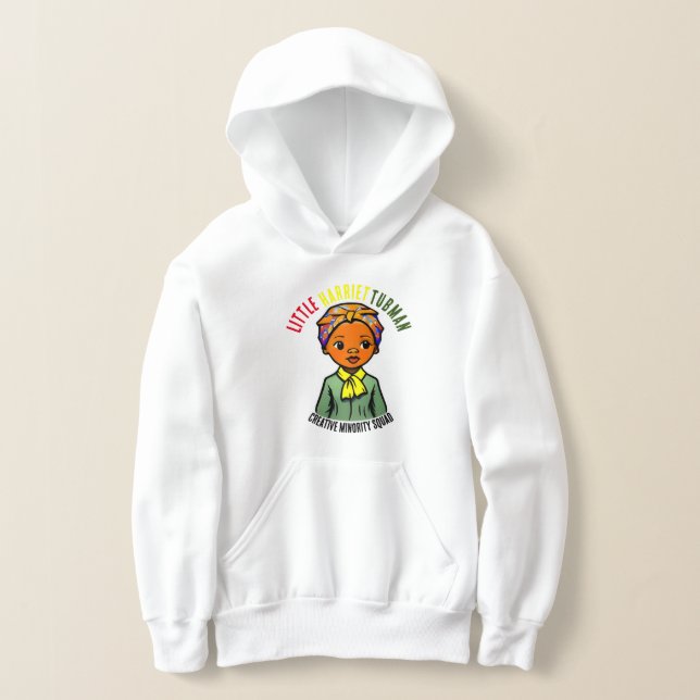 Black History Heroine Little Harriet Tubman Kids Hoodie (Ablage )