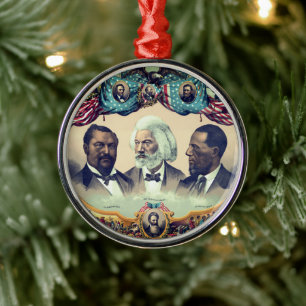 Black History Icons: Mit Frederick Douglass Ornament Aus Metall