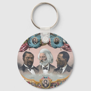 Black History Icons: Mit Frederick Douglass Schlüsselanhänger