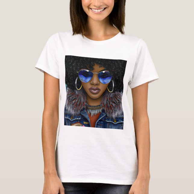 Black History & International Womens Month T-Shirt (Vorderseite)