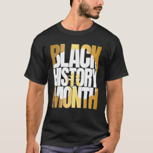 Black History Monat 24 7 BHM Afrikanischer Pride M T-Shirt