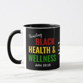 Black History Monat Gesundheit & Wellness Christli Tasse