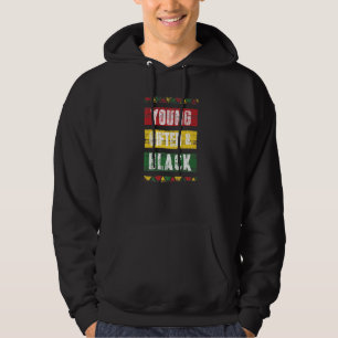 Black History Monat T Young Ed African Frauen Afro Hoodie