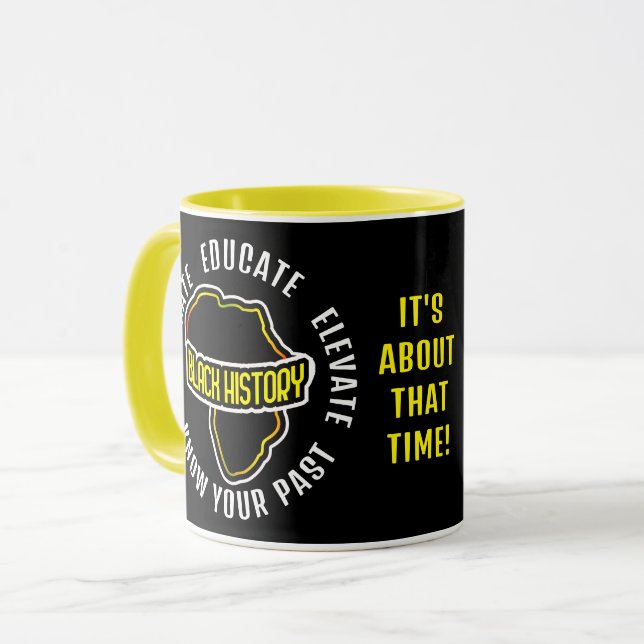 BLACK History Monat Tasse (Vorderseite Links)
