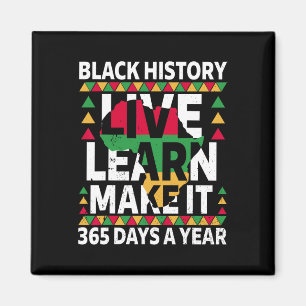 Black History Month 2025 Apparel Magnet