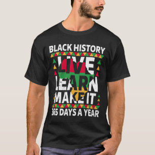 Black History Month 2025 Apparel T-Shirt