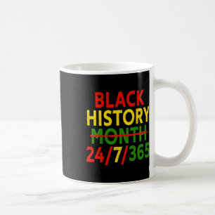 Black History Month 247365 African Melanin Black G Kaffeetasse