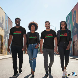 Black History Month 24/7/365 Afroamerikaner P T-Shirt