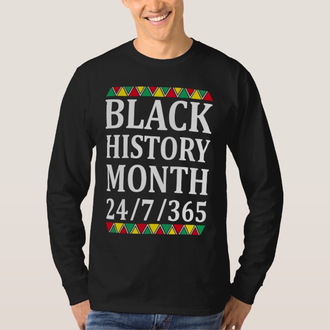 Black History Month African American  1 T-Shirt (Vorderseite)