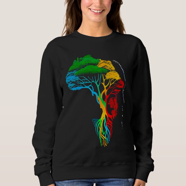 Black history month  African American Ancestors' r Sweatshirt (Vorderseite)
