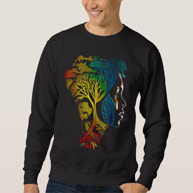 Black history month  African American Ancestors' r Sweatshirt (Vorderseite)